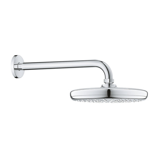ראש מקלחת עגול 21 ס"מ + זרוע 28.6 ס"מ GROHE TEMPESTA 26412000