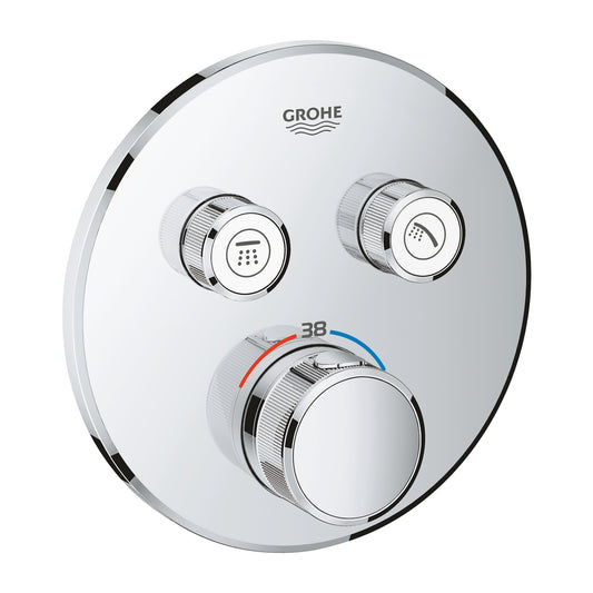 סט כיסוי (בלבד) לאיטרפוץ תרמוסטטי 4 דרך עגול GROHE SmartControl